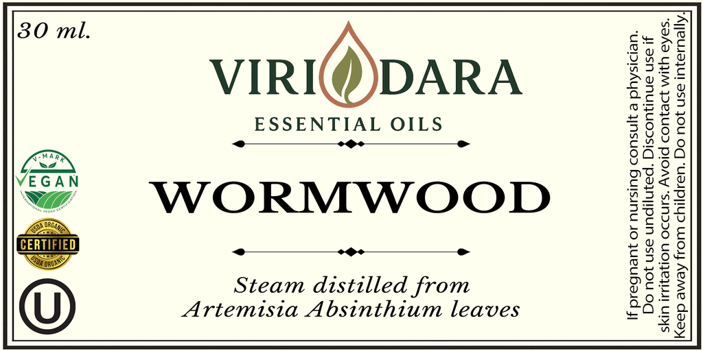 Organic Wormwood Essential Oil
